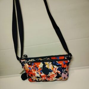NWOT Kipling HB6557 Wes Crossbody Shoulder Bag Purse Polyester Splashy
